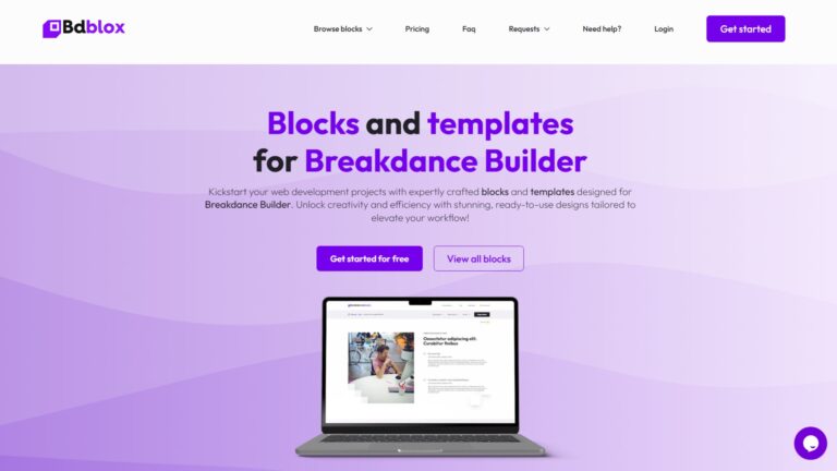 BDblox - Featured Screenshot - WPnomy