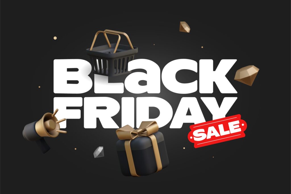 Black Friday Background Image