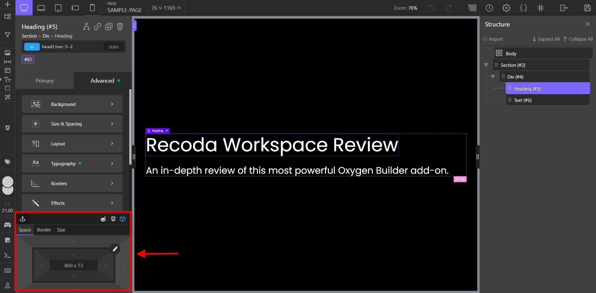 Box Model of Recoda Workspace - Screenshot - Toolonomy