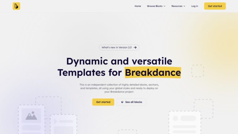 Breakerblocks - Featured Screenshot - WPnomy