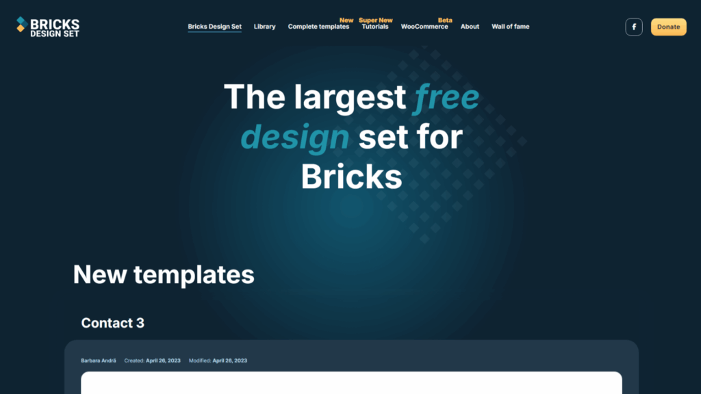Best Bricks Builder Templates (2026): Every Design Sets Ranked & Reviewed • WPnomy Bricks Design Set Featured Screenshot - Bricksism