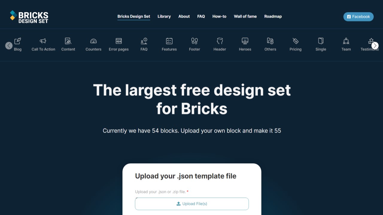 Best Bricks Builder Templates: Top Pre-Built Design Sets • WPnomy Bricks Design Set - Featured Screenshot - Toolonomy