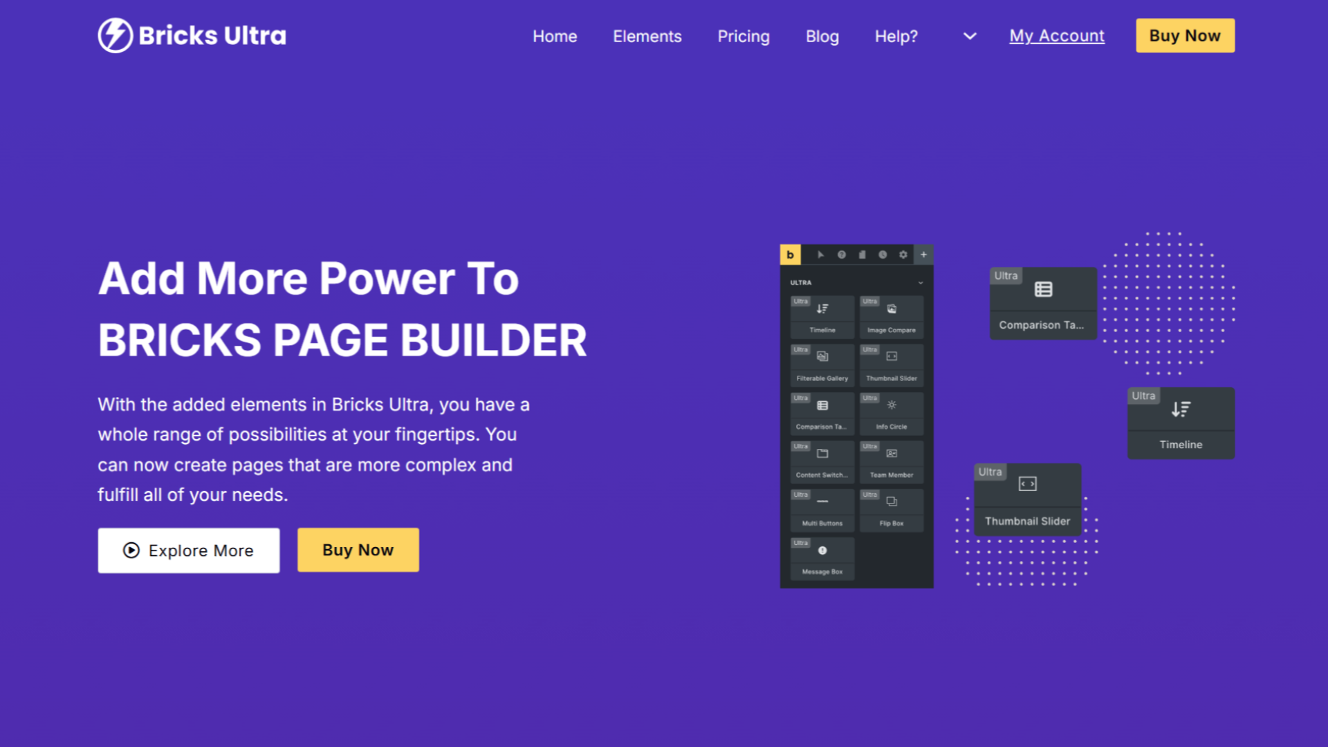 Bricks Ultra • WPnomy