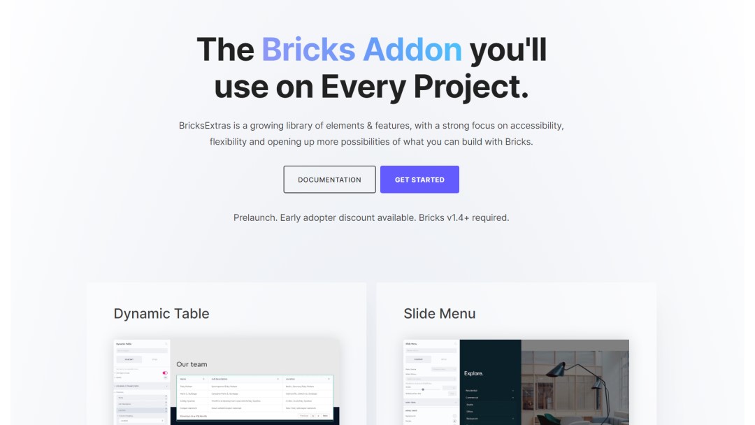 BricksExtras - Featured Screenshot - Toolonomy