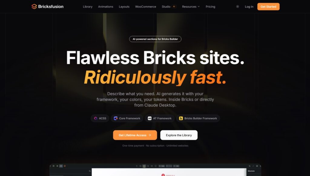 Best Bricks Builder Templates (2026): Every Design Sets Ranked & Reviewed • WPnomy Bricksfusion Screenshot - Bricksism