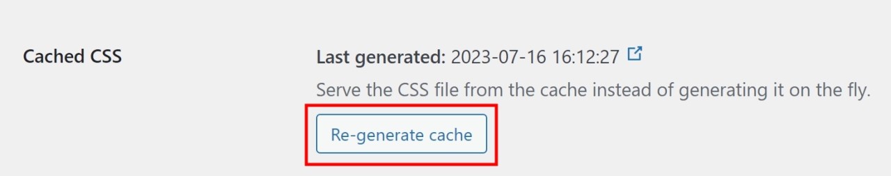 Yabe Webfont Review: Best No-Code WordPress Font Manager • WPnomy CSS Caching with Yabe Webfont - Screenshot - Toolonomy