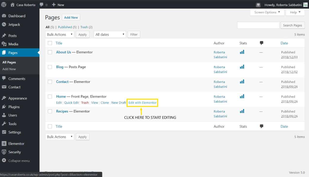 How to Edit & Customize a WordPress Website with Elementor?