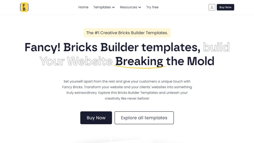 Best Bricks Builder Templates (2026): Every Design Sets Ranked & Reviewed • WPnomy Fancy Bricks - Featured Screenshot - SyncWin