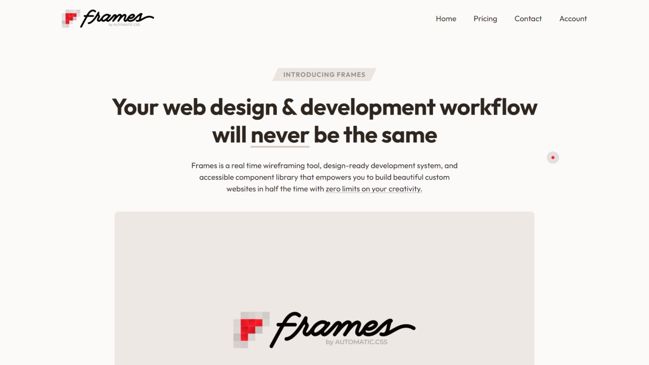 Frames - Featured Screenshot - Toolonomy