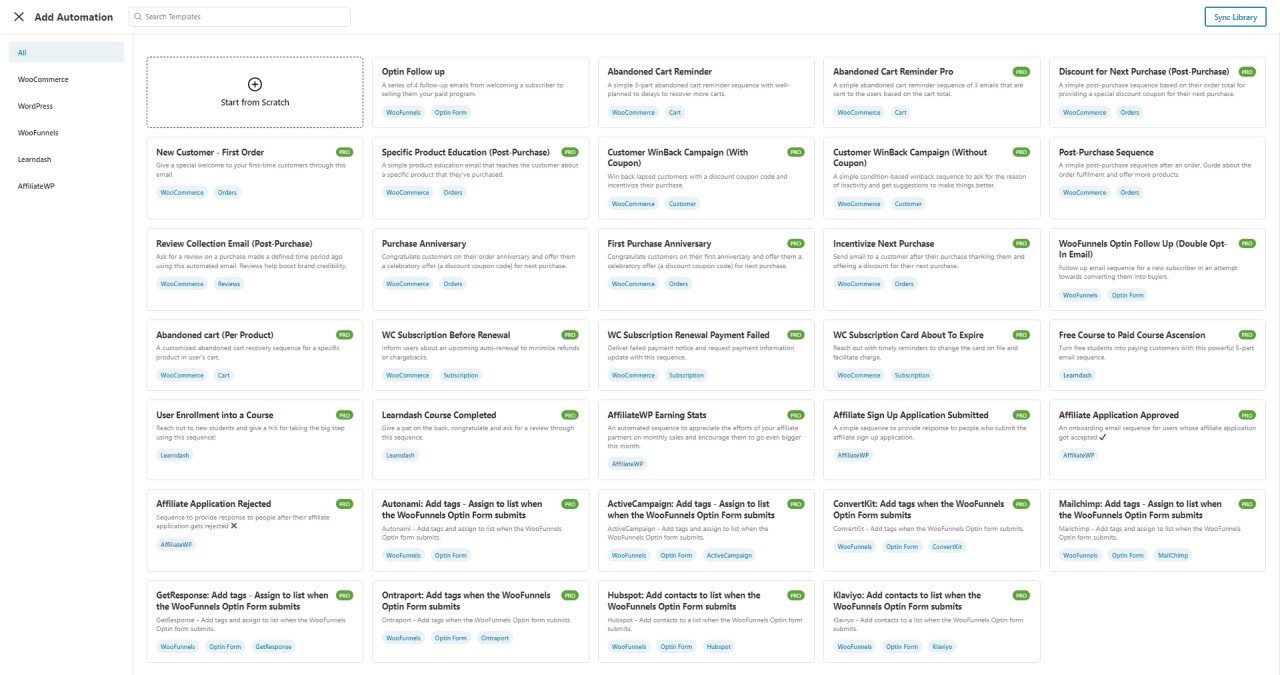 FunnelKit (WooFunnels) Review: All-in-One WordPress Funnel Builder • WPnomy FunnelKit Automations - Screenshot - Toolonomy