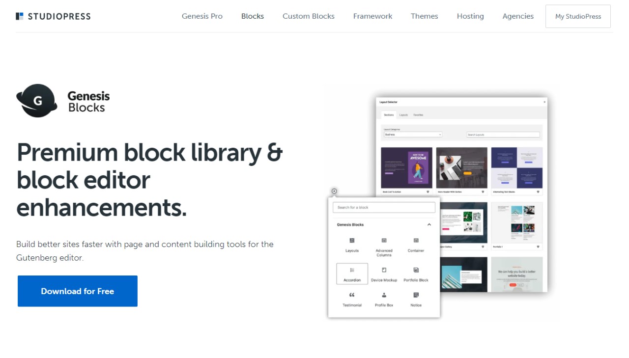 Best WordPress Gutenberg Builders: Website Building Plugins • WPnomy Genesis-Blocks-Featured-Image-SyncWin