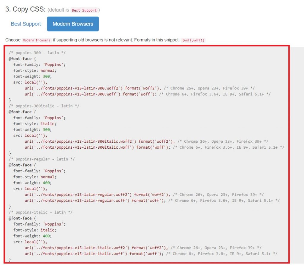 Google Font Locally Image Step 10 - SyncWin