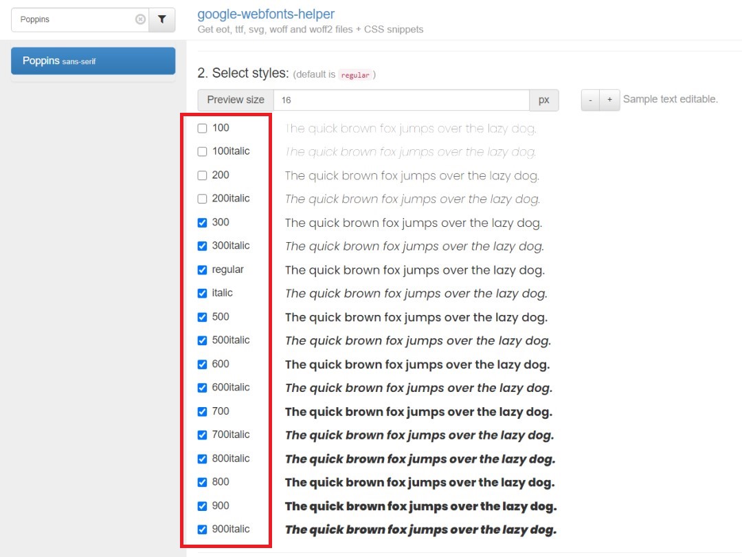Google Font Locally Image Step 3 - SyncWin