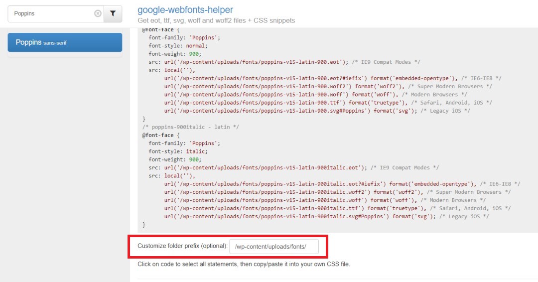 Google Font Locally Image Step 6 - SyncWin