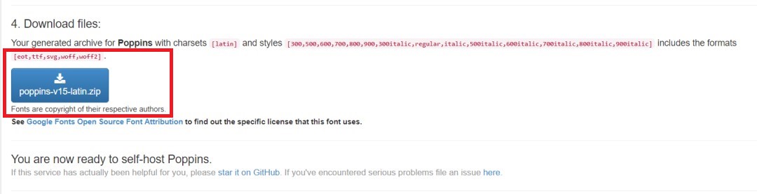 Google Font Locally Image Step 7 - SyncWin