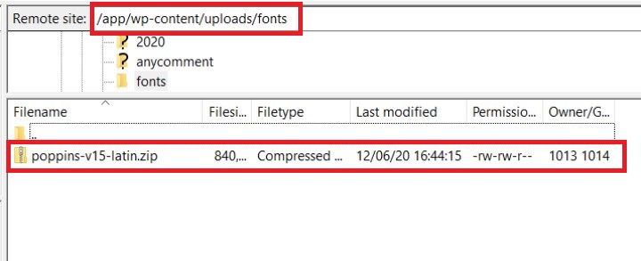 Google Font Locally Image Step 8 - SyncWin