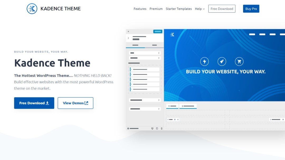 4 Best Multipurpose WordPress Themes: Bonus is Shocking • WPnomy Kadence Theme - Featured Image - SyncWin