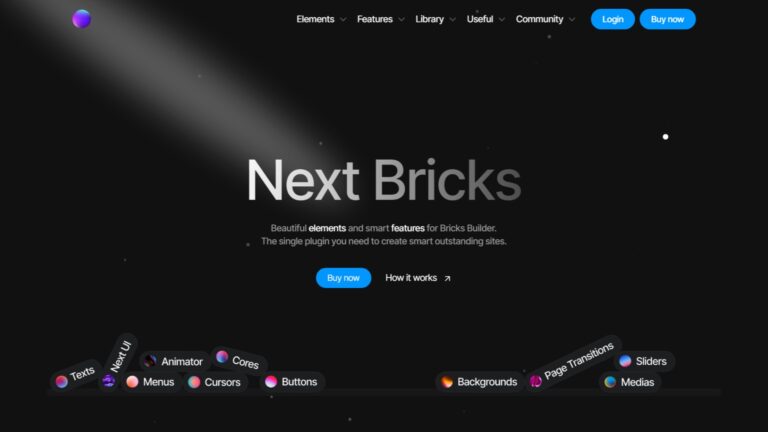 Next Bricks Featured Screenshot - Bricksism