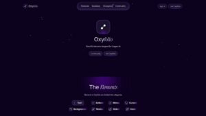 Oxyfolio - Featured Screenshot - WPnomy