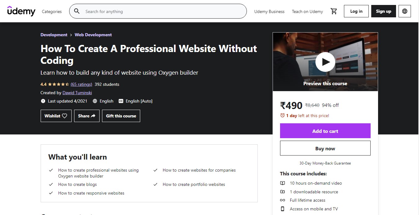 Best Oxygen Builder Courses: Top Website Building Lessons • WPnomy Oxygen Course by Dawid Tuminski - Featured Image - SyncWin