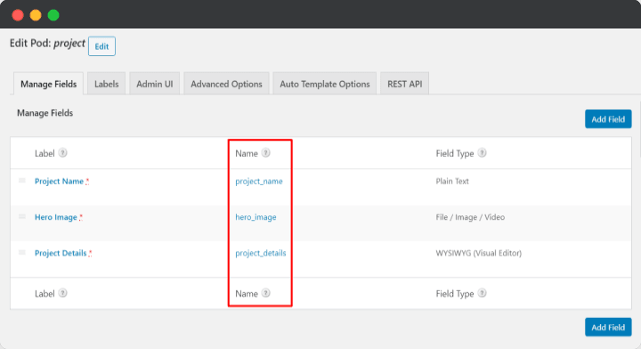 How to Display Pods Custom Fields in Oxygen Builder Templates • WPnomy PODS Custom Fields Names - Image _ SyncWin