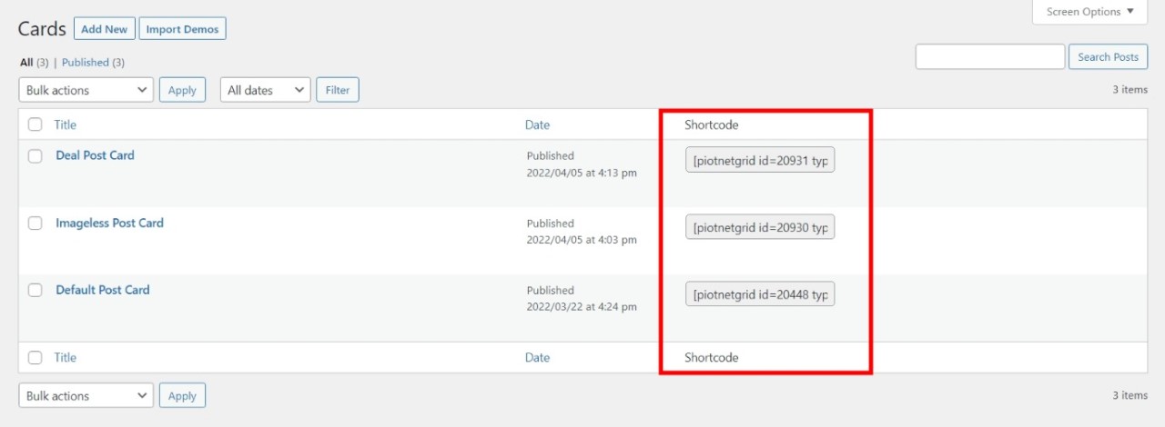 Piotnet Grid Review: Best WordPress Search & Filter Plugin • WPnomy Piotnet Grid - Shortcode - Screenshot - Toolonomy