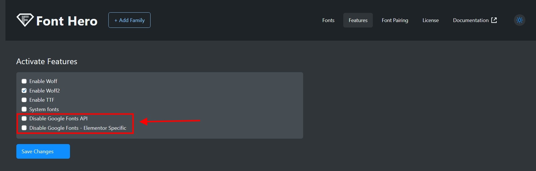 Font Hero Review: The Best No-Code WordPress Font Manager? • WPnomy Protect You From GDPR Penalties - Font Hero Screenshot - Toolonomy