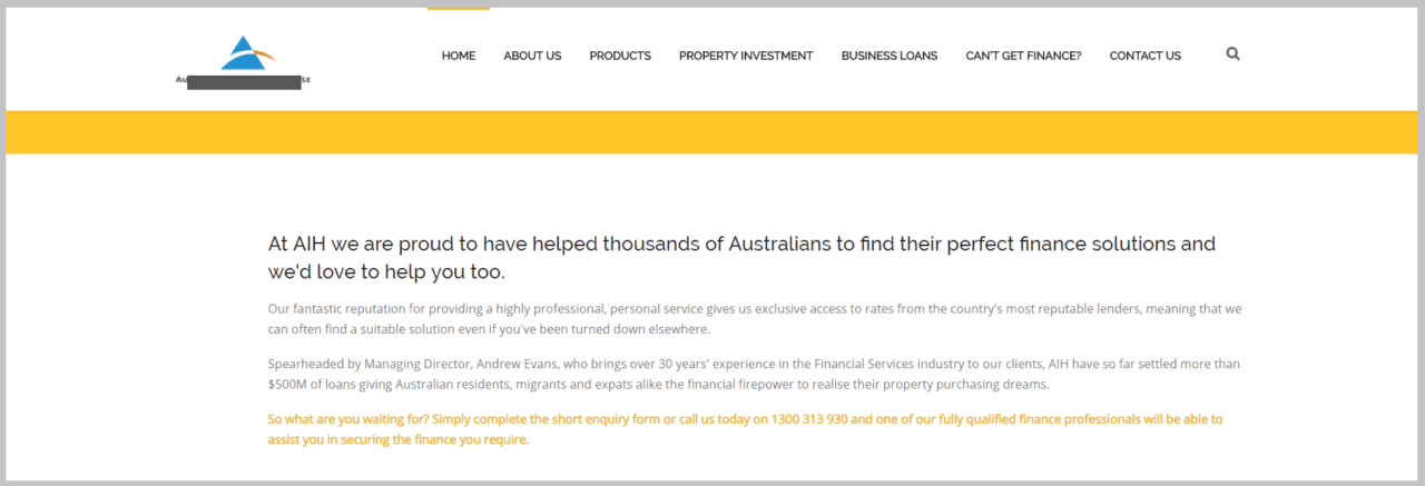 How to Restore a Missing Header on WordPress Websites? • WPnomy Restored header of the WordPress website.