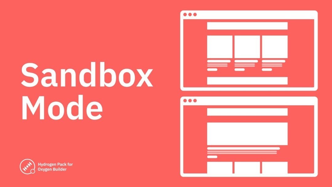 Hydrogen Pack Review: Best Oxygen Swiss Knife Alternative • WPnomy Sandbox Mode in Hydrogen Image - SyncWin