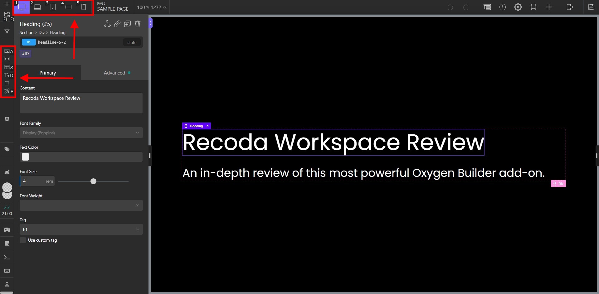 Shortcuts Guides of Recoda Workspace - Screenshot - Toolonomy