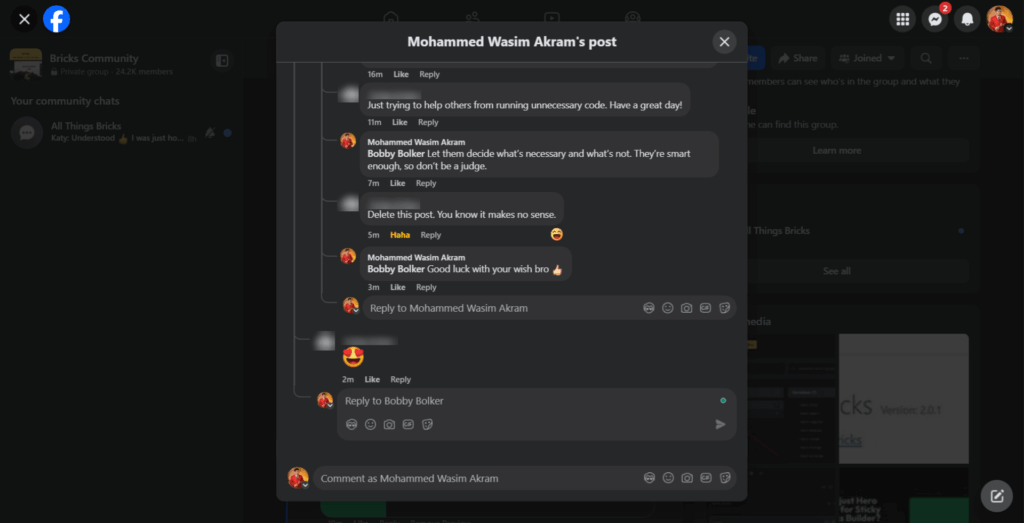 My Top Concerns About the Bricks Builder Ecosystem as a Committed Member • WPnomy The Expert Syndrome Example from the Bricks Ecosystem - Part 2 Image - Bricksism.png