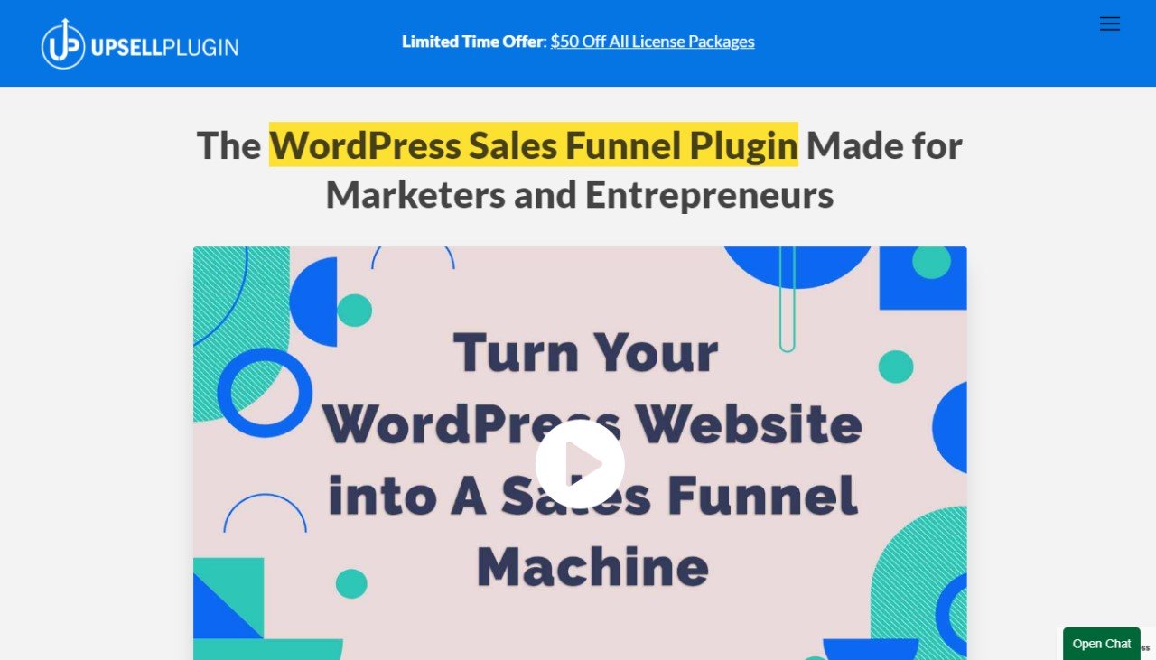 Best WordPress Funnel Builders: Top Free & Paid Plugins • WPnomy Upsell Plugin- Featured Screenshot - SyncWin