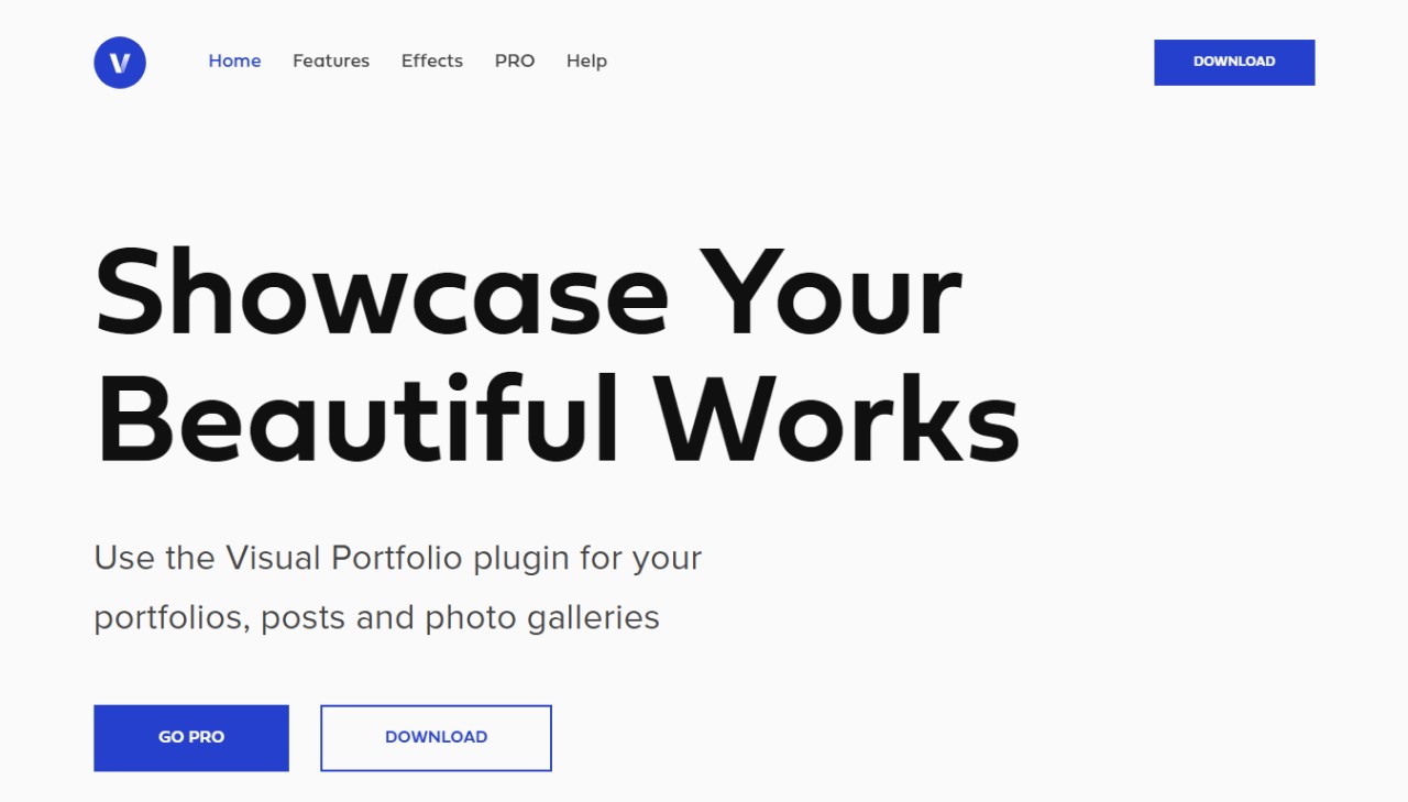 Best WordPress Facet Builders: WP Search & Filter Plugins • WPnomy Visual Portfolio - Featured Screenshot - SyncWin
