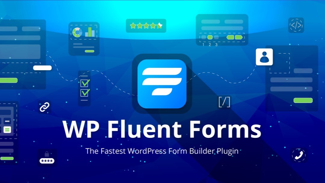 Best WordPress Form Builders: Top Free & Paid Plugins • WPnomy WP FluentForms Featured Image - SyncWin