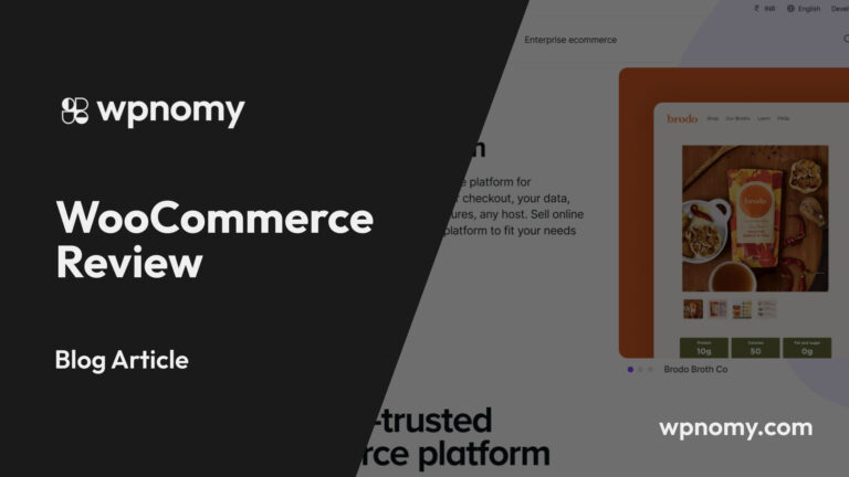 WooCommerce Review - Featured Image - WPnomy
