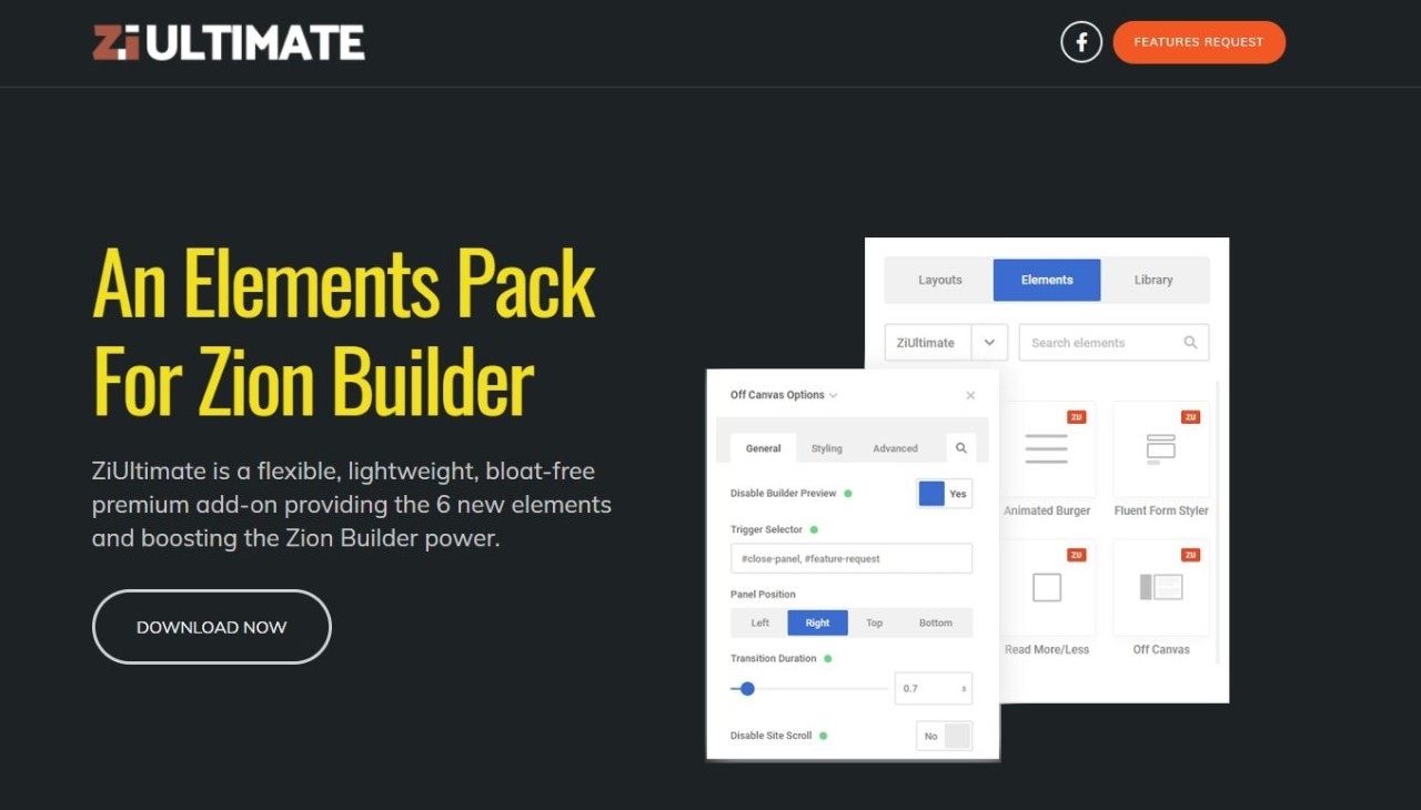 Best Zion Builder Addons: Handpicked Free & Paid Plugins • WPnomy ZiUltimate - Featured Image - SyncWin